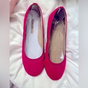 Bandolino Flats Dark Pink Size 7.5